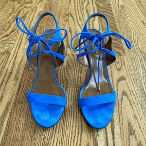 Aquazzura Suede Colette Sandals